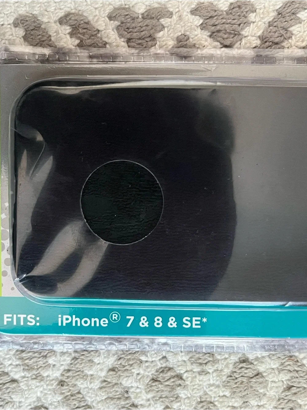 Black iPhone 6/6s/7/8/SE Cell Phone Case - Compatible Protective Cover